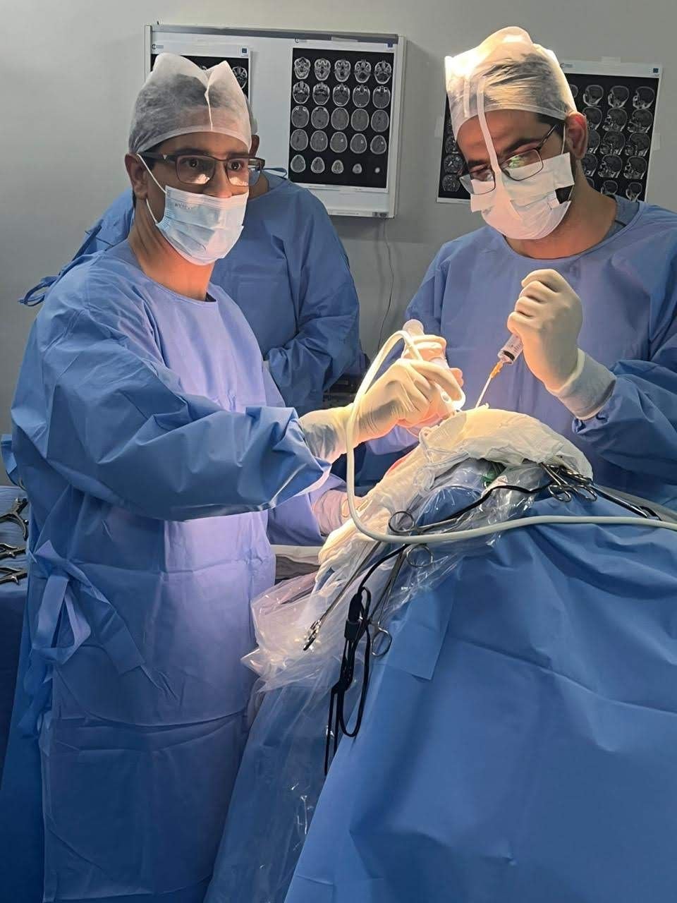 Ultrassom intraoperatório ao vivo